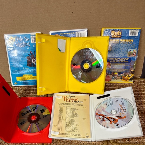 6 kid's DVDs The Wiggles, Bear in Big Blue House, Bob the Builder, Tigger Movie - Picture 10 of 11